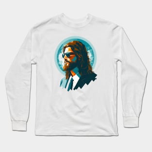 Son of Man: A Modern Interpretation of Jesus Long Sleeve T-Shirt